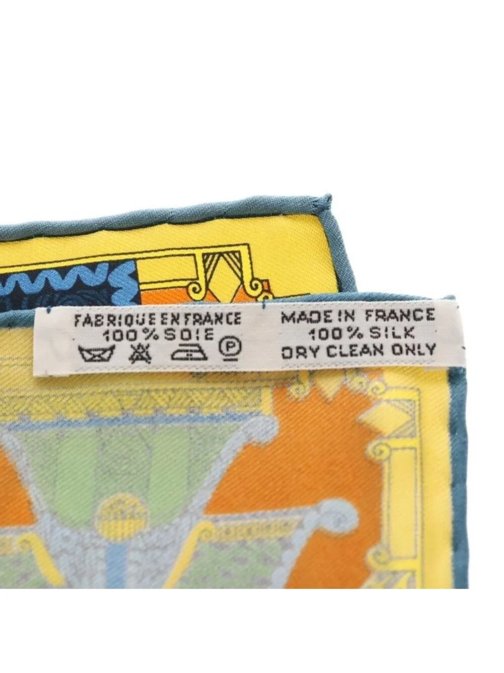 Hermes Carre 50 Celestial Bodies And Sun Silk Scarf Orange